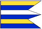 Vlajka obce Tesárske Mlyňany